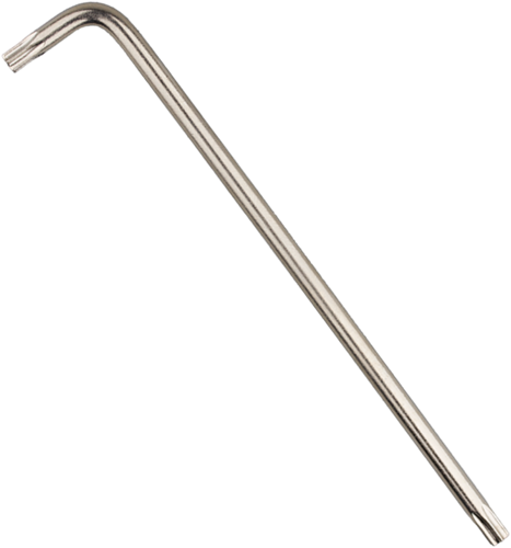 Rotec torx® haakse sleutel lang model t 5 x 84mm (nikkel) - 8902005