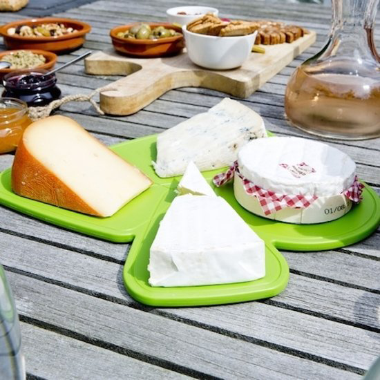 Royal vkb cheese puzzle board olijfgroen