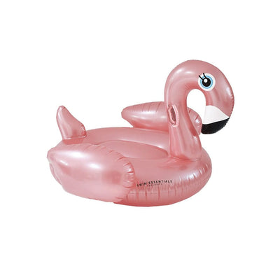 Dreamscape | rosé goud opblaas flamingo xxl