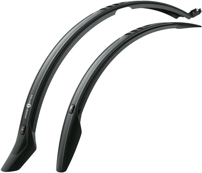 Sks stel spatborden 28 opdruk universeel zwart framebev.
