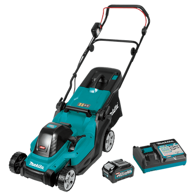 Makita lm003gm103 xgt 40v max grasmaaier 38cm | 1 x 40 v max accu 4,0ah en lader dc40rc - lm003gm103