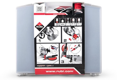 Rubi kit met tcr zaagblad en drygres boren | incl. koffer - 68923