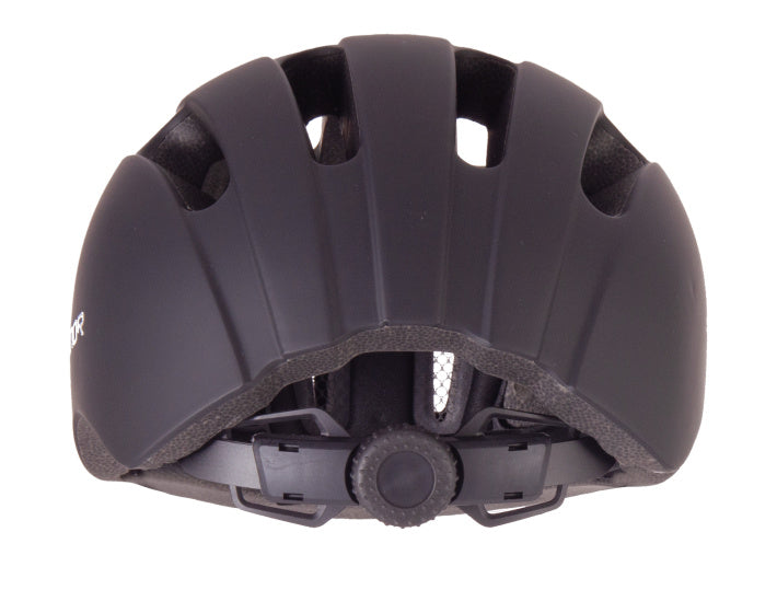 Rucanor city flow fietshelm e-bike verstelbaar zwart maat 58-61 cm (l)