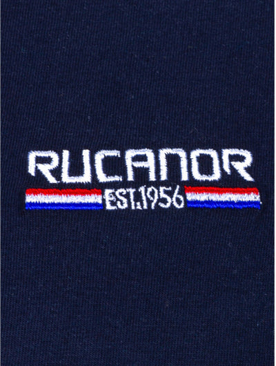 Rucanor Raffi basic shirt ronde hals heren donkerblauw maat S