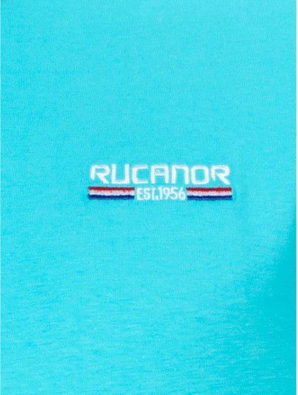 Rucanor Raffi basic shirt ronde hals heren lichtblauw maat XXL