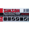 reparatiedoos Tour 11,5 cm aluminium rood wit 15-delig