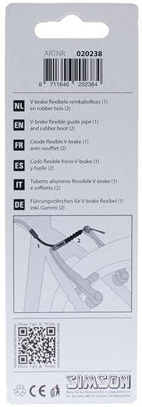 Simson v-brake bocht flexibel