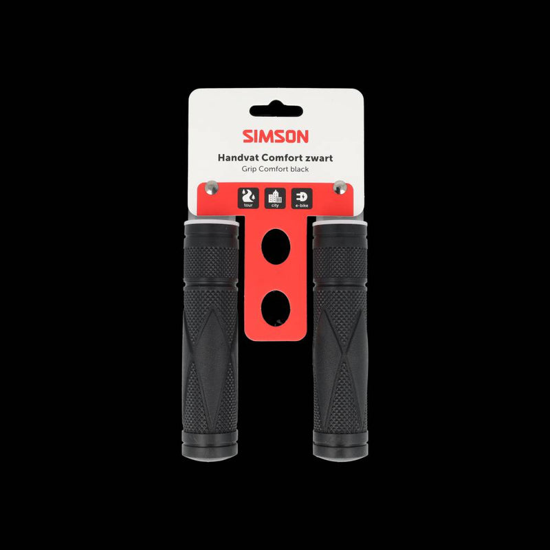 Simson handvatten comfort zwart