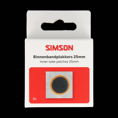 Simson binnenbandpleister 25mm (8st)