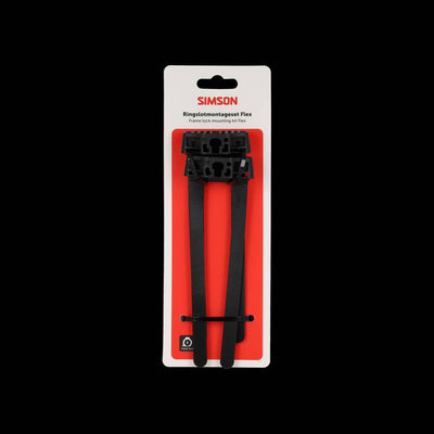 Simson ringslot montageset - flexibele installatie - geschikt voor alle fietsen - stalen en aluminium frames