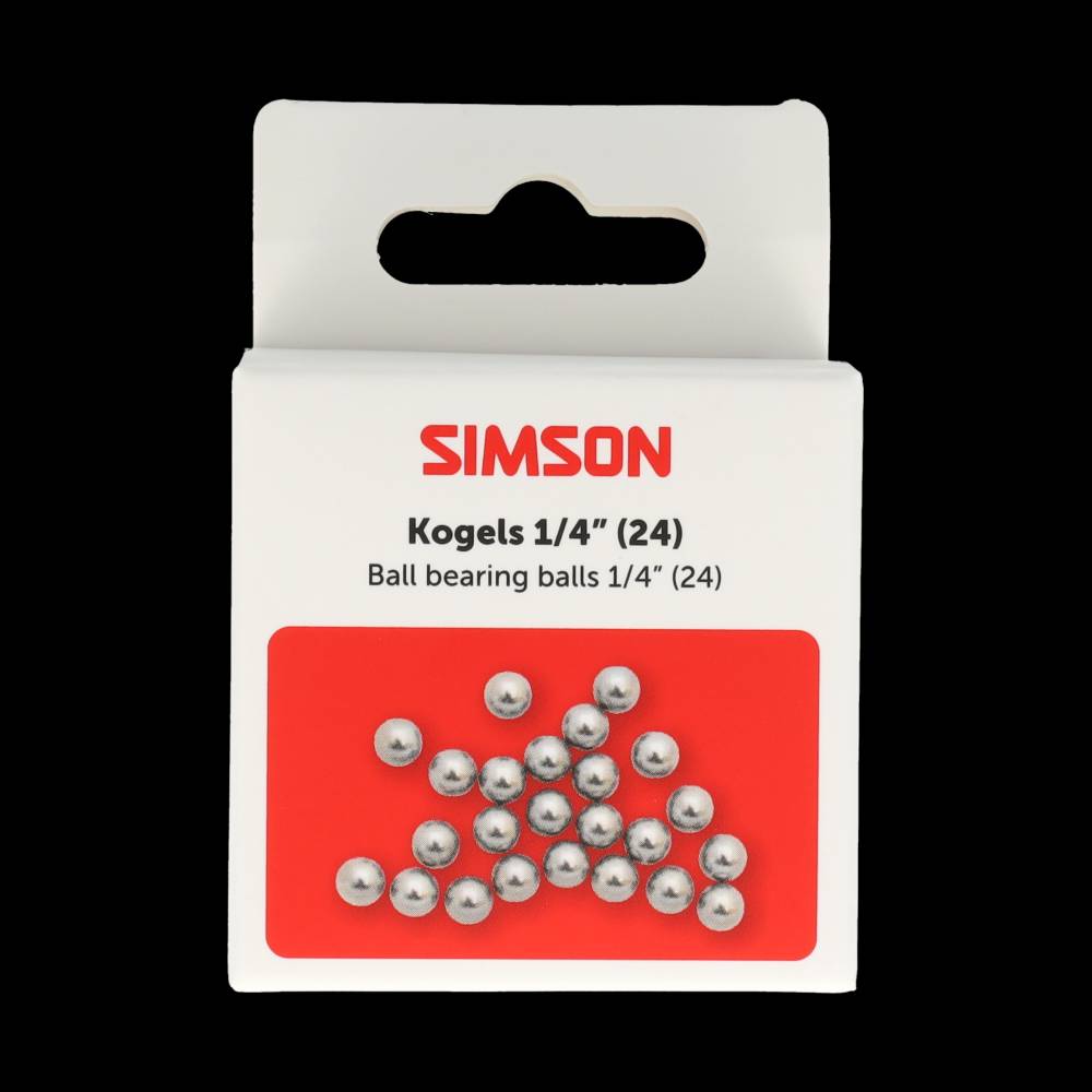 Simson kogels 1 4 (24st)