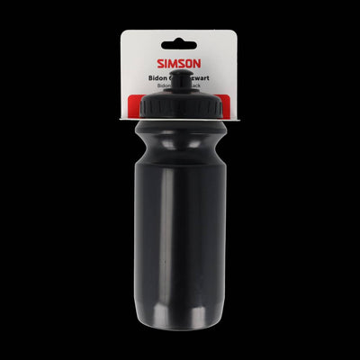 Simson bidon 600ml zwart