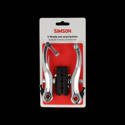 Simson remmenset v-brake voor- en achterrem