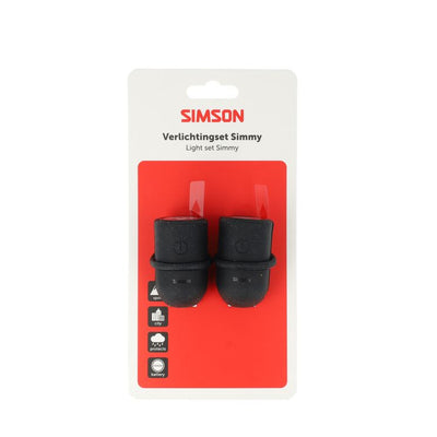Simson verlichtingsset simmy batterij led 29 13,5lux