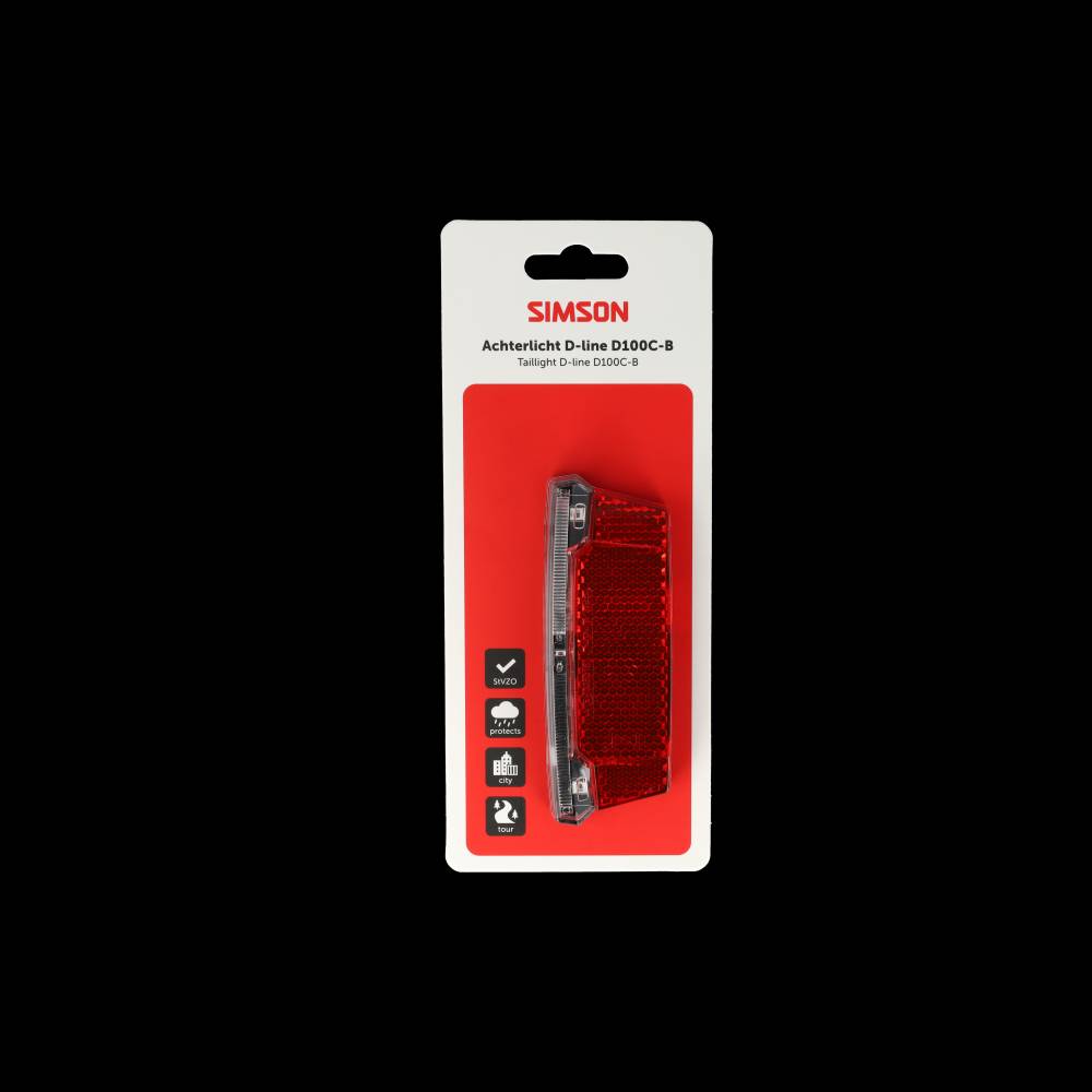 Simson aurora achterlicht d-line d100c