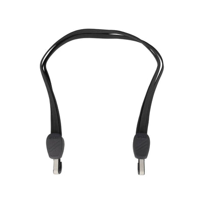 Simson snelbinder 60cm zwart karabijnhaak