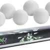 Tafeltennisballen 40mm 6 stuks wit