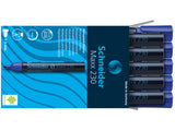 Schneider marker permanent 230 rond blauw 10st - afbeelding 1