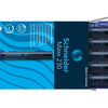 Schneider marker permanent 230 rond blauw 10st