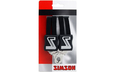 Snelbinder Trio Simson extra kort met 3 binders - zwart