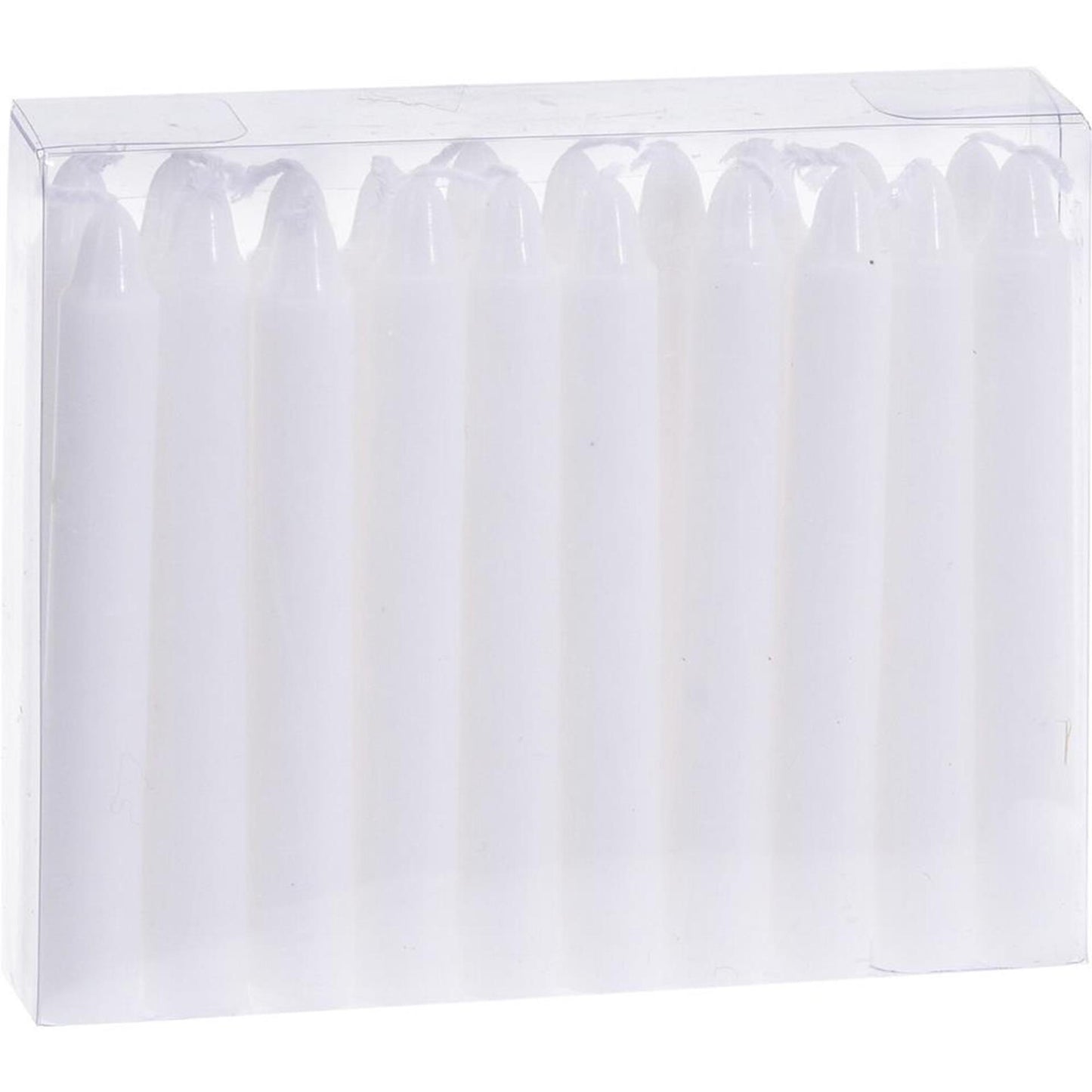 Home styling kerstboomkaarsjes 20-delig ø11x10,5cm wit