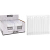 Home styling kerstboomkaarsjes 20-delig 10,5cm wit