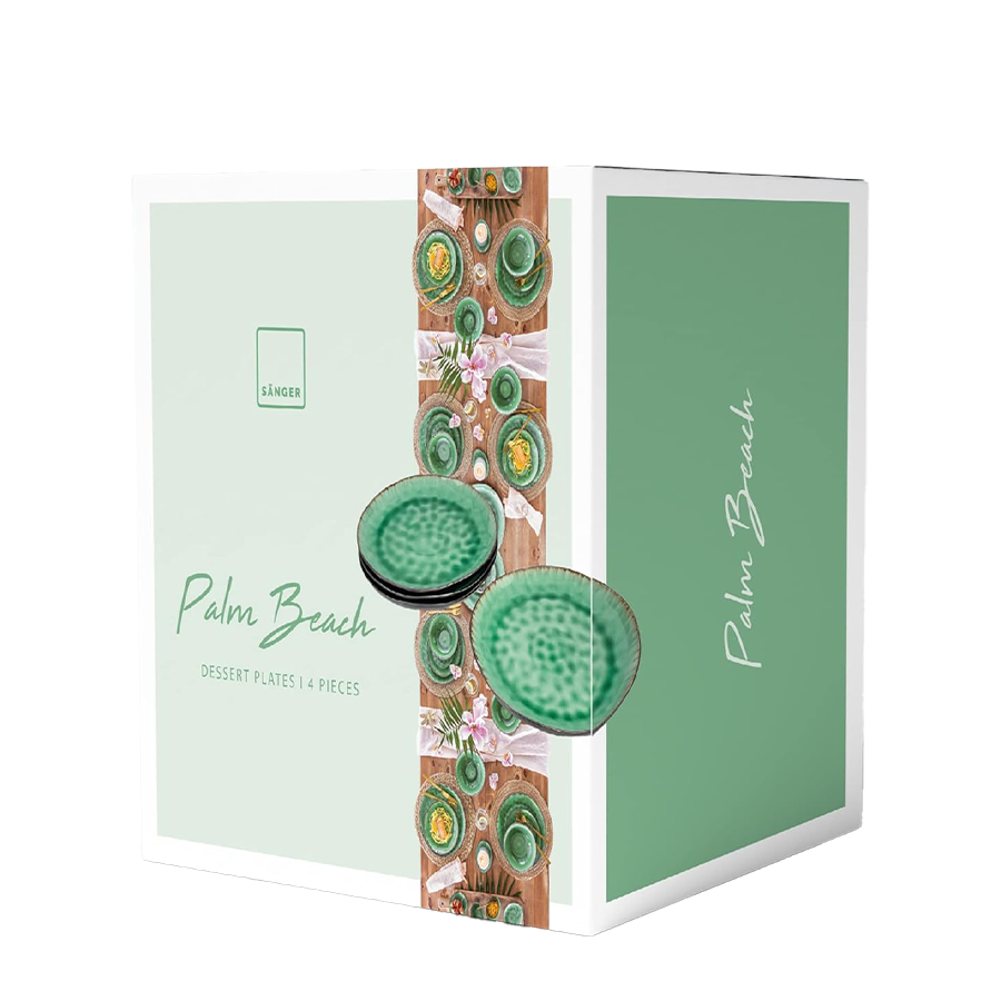 Sänger dessertbord palm beach 4 stuks