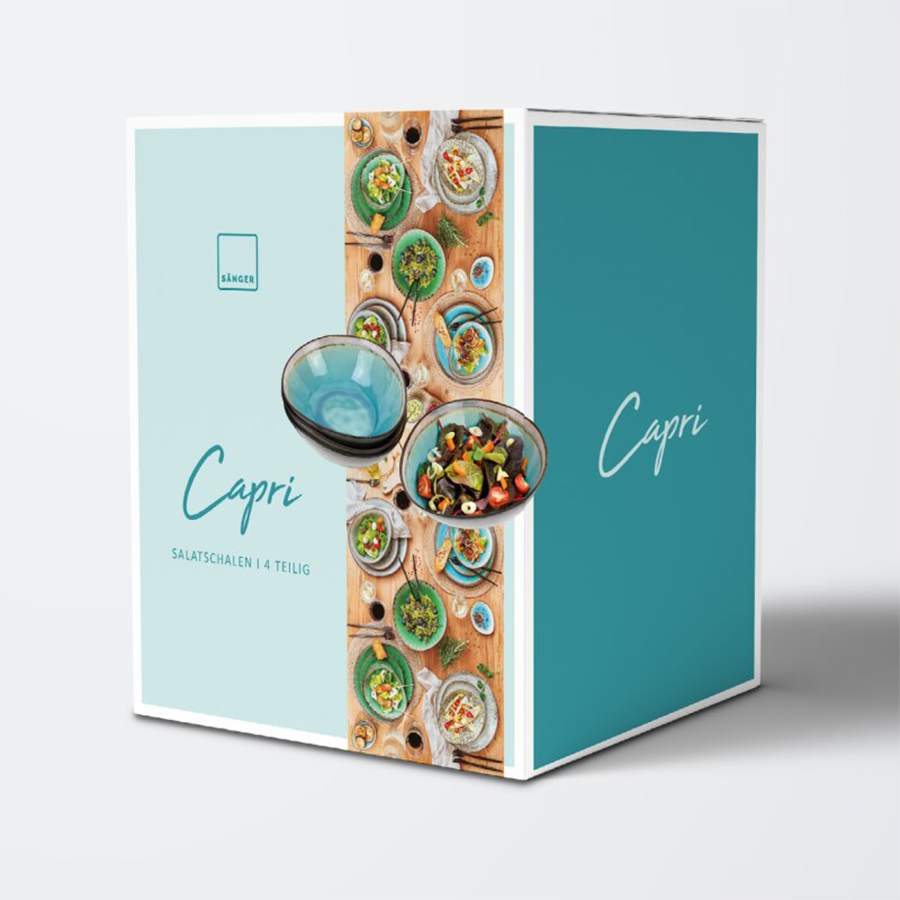Sänger slakom capri blauw 4 stuks