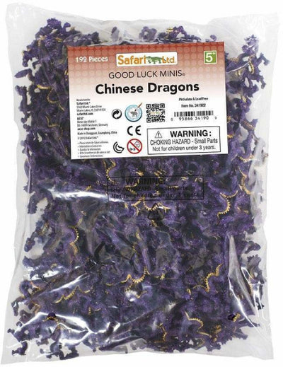 Safari Chinese draken speelset 2,5 cm 192-delig