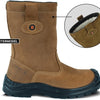 Safeet lucca werklaars gevoerd s3 | bruin | maat 40 - 8719388022291