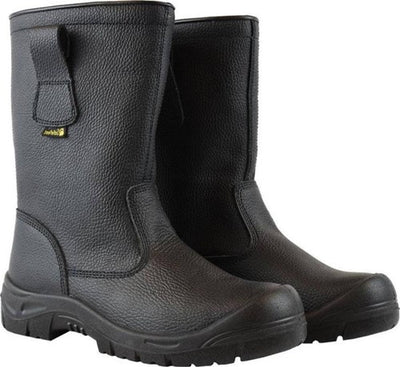 Safeet monza werklaars hoog s3 | zwart | maat 43 - 8719388008837