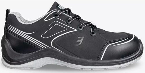 Safety jogger flow laag s3 | zwart | maat 43 - 00.118.116.43