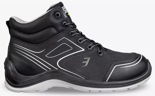 Safety jogger flow mid s3 | zwart | maat 40 - 00.118.115.40