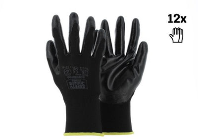 Safety jogger handschoenen superpro 4121x | zwart | maat 9 - 00.118.107.09