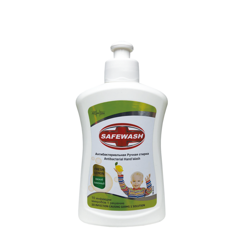 Safewash anti-bacteriële handzeep fresh lemon kids 220ml