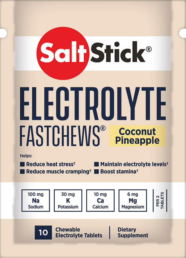 Saltstick fastchews electrolytes chewable tablets 10 pcs. | orange