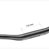 Stuur Wien Ø31.8 B=640mm, 35° gebogen - mat zwart