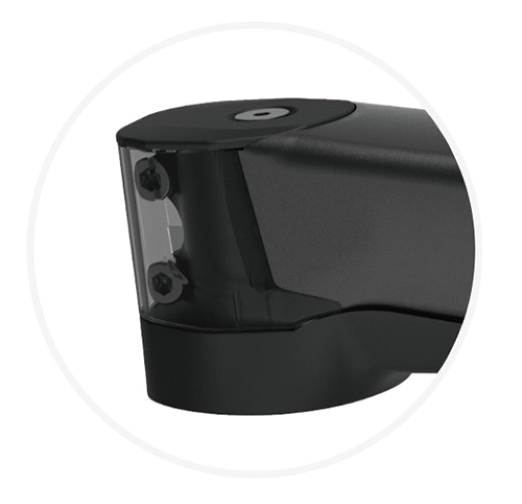 Satori stuurpen viper ø31.8 80mm, 7°, mat-zwart