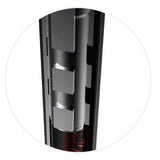 Satori zadelpen xopic 2 verend, ø31.6 350mm, mat-zwart - afbeelding 2