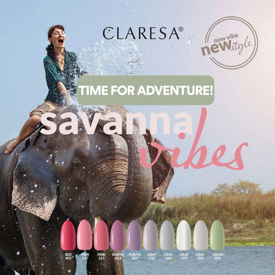 Claresa uv led gellak 5ml purple 613 savanna vibes