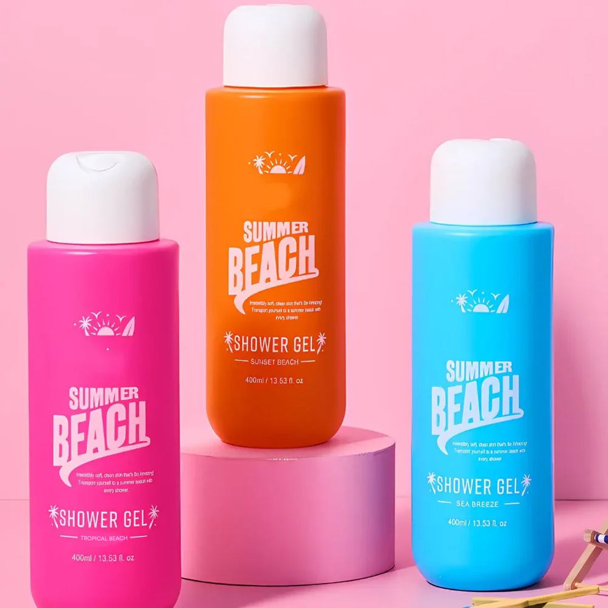Summer beach shower gel sea breeze 400ml
