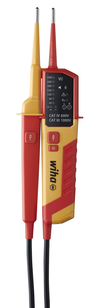 Wiha sb25516 | spannings- en doorgangstester | 12 – 1.000 v ac | cat iv - 45216