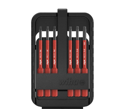 Wiha bit set slimbit electric bitset (rood, 76-delig)