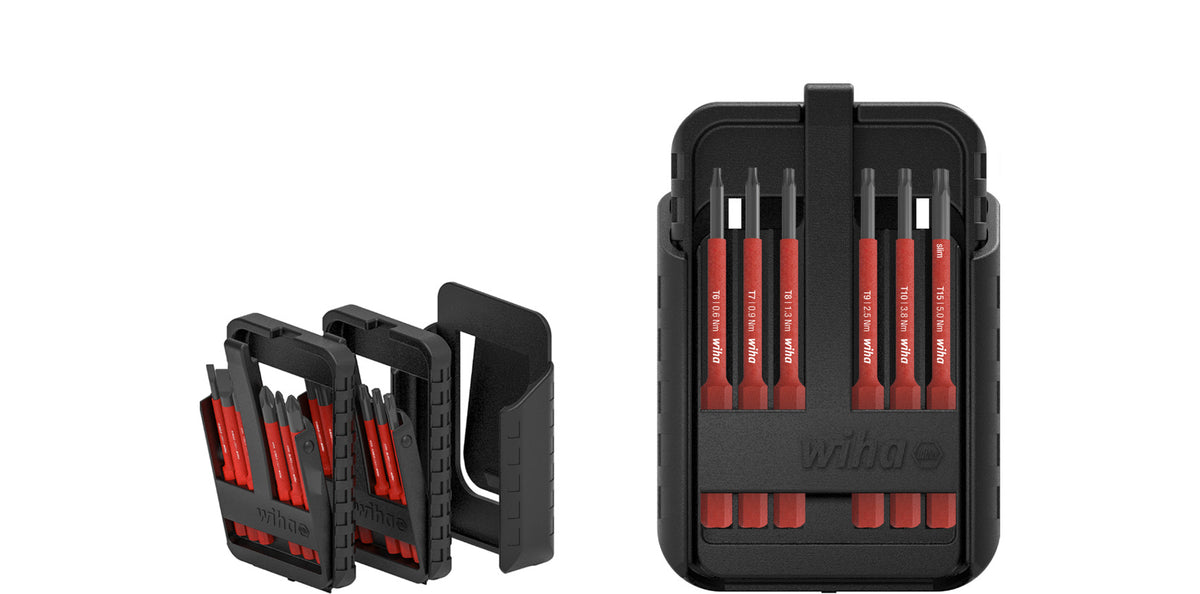 Wiha bitset slimbit electric 43161 (rood)