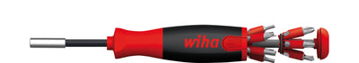Wiha 38606 | schroevendraaier met bitmagazijn | liftup 25 | magnetisch | 12 bits - 38606