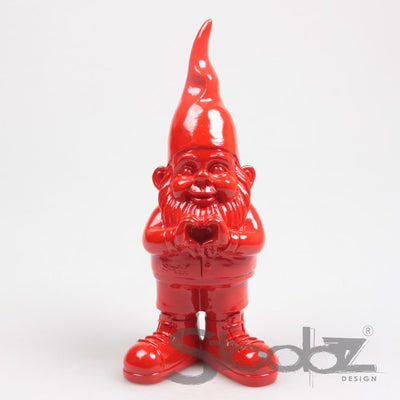Stoobz design stoobz kabouter hart rood 29.5cm