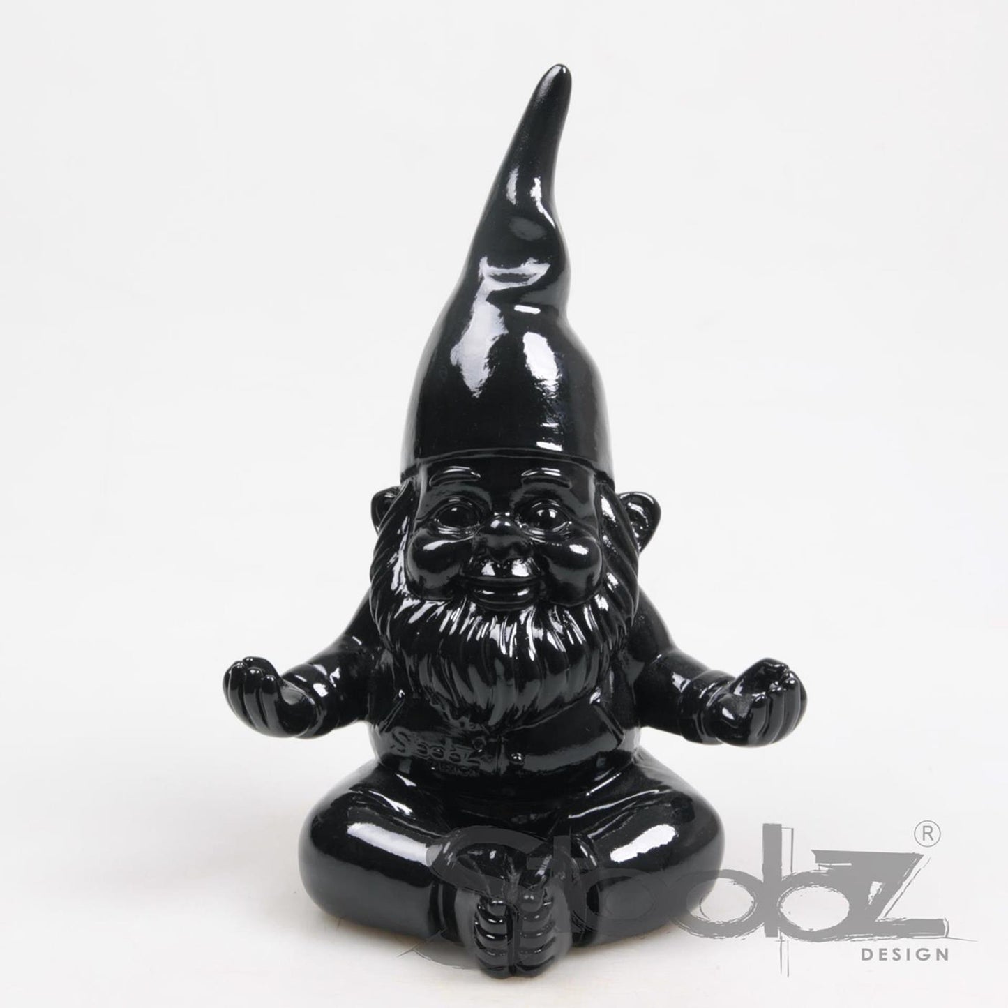 Stoobz design stoobz kabouter yoga zwart 20cm
