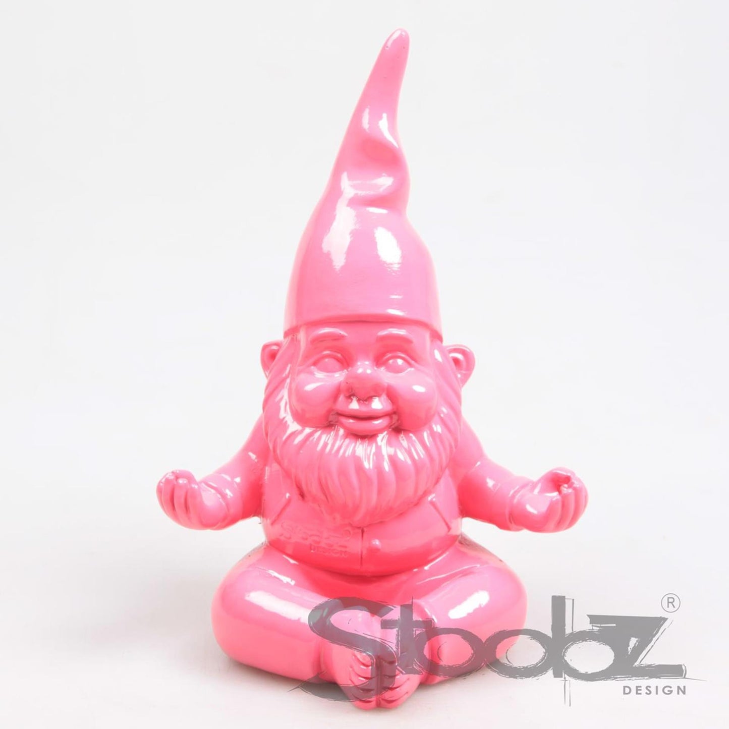Stoobz kabouter yoga fuchsia 20cm