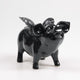Stoobz design stoobz polystone beeld varken spaarpot met vleugels zwart 14x25x15cm