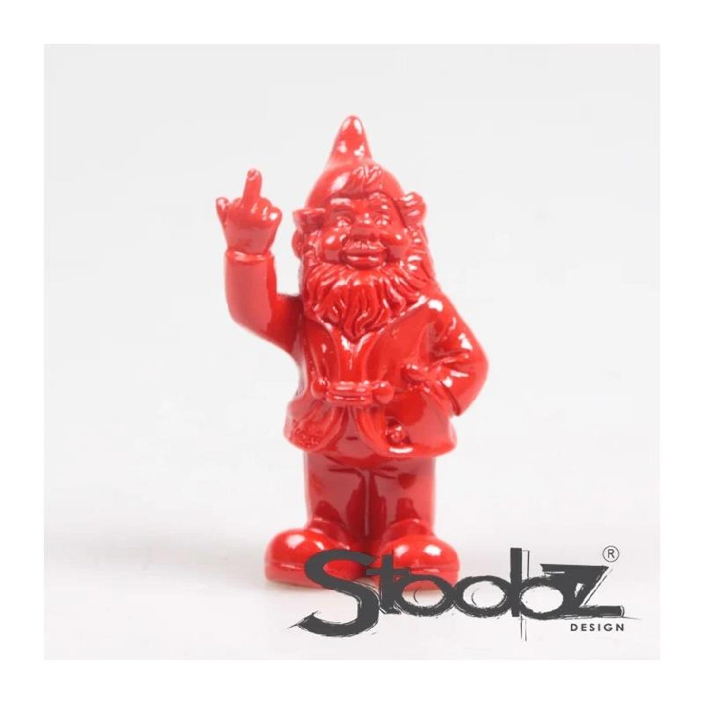 Stoobz design stoobz kabouter f*ck you rood 10cm